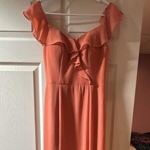 Orange/Coral Dress
